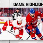 Red Wings @ Canadiens 4/4 | NHL Highlights 2023