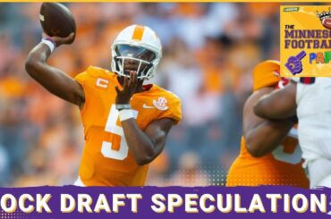 Mock Draft Speculation Has Minnesota Vikings Targeting QB's | The Minnesota Football Party