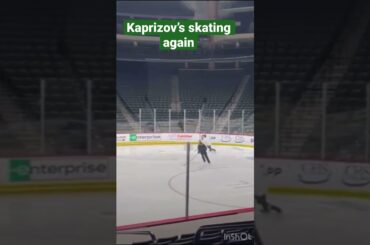 Kirill Kaprizov is BACK and Let's Just Say Wild Fans Will Go WILD!! @crashthenet0073