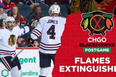 Chicago Blackhawks Pour Water Over Flames' Playoff Chances | CHGO Blackhawks Podcast