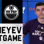 Ilya Mikheyev Post Game | Edmonton Oilers @ Toronto Maple Leafs - January 5, 2022