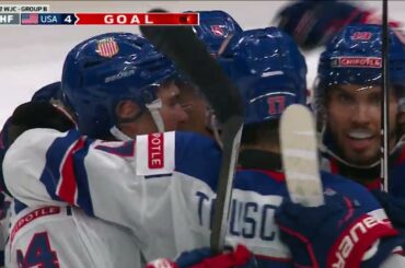 2022 World Juniors | U.S. Downs Switzerland 7-1
