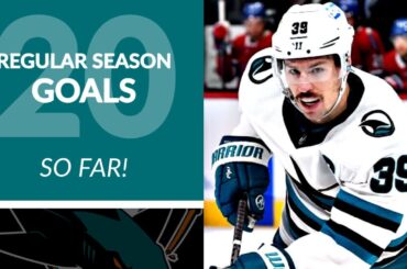 Logan Couture's First 20 Goals of 22/23 NHL Regular Season