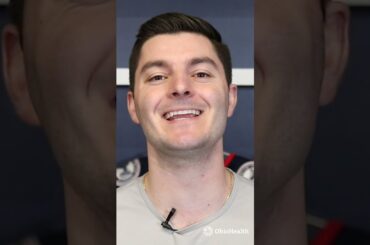 Zach Werenski welcomes World War II veteran Robert Hickman to Nationwide Arena | CBJ Today (3/21/23)