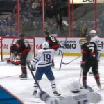 Calle Jarnkrok Fires A Cannonading One-Timer To Give The Leafs The Lead
