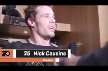 Nick Cousins discusses returning to the lineup following an injury