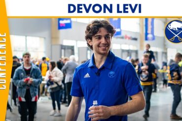"Super Hungry To Get Out There" | Buffalo Sabres Goaltender Devon Levi
