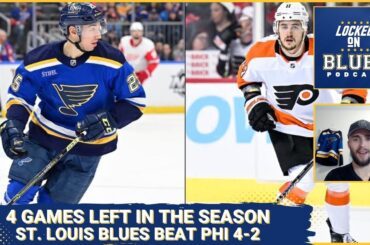 4 Games Left... How Will the St. Louis Blues Finish?