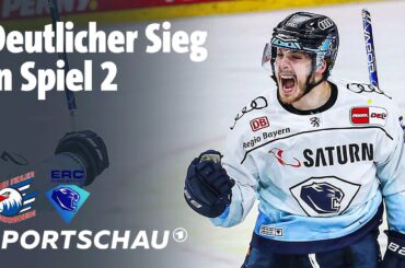 Adler Mannheim - ERC Ingolstadt DEL Highlights, Playoff-Halbfinale 2 | Sportschau