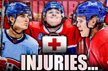 JUST HOW INJURED ARE THE MONTREAL CANADIENS? REVIEWING ALL SIDELINED PLAYERS (Habs News Today 2023)