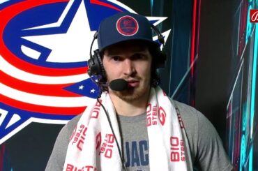 Michael Hutchinson gives credit to the team for playing hard in front of him