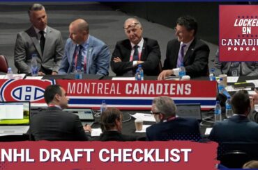 The Montreal Canadiens 2023 NHL Draft and off-season checklist
