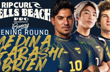 Gabriel Medina, Kanoa Igarashi, Liam O'Brien | Rip Curl Pro Bells Beach - Opening Round Heat Replay