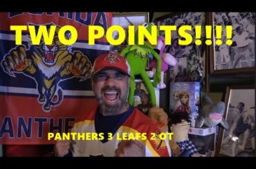 Florida Panthers Beat Toronto Maple Leafs 3-2 OT ALEX MF LYON!!!