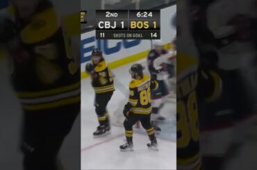 Bruins PRESIDENTS TROPHY vs Blue Jackets #nhlbruins