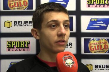 Martin Fehervary inför debuten