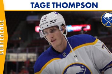 “We Played Hard” | Buffalo Sabres Forward Tage Thompson Following Loss To Florida Panthers