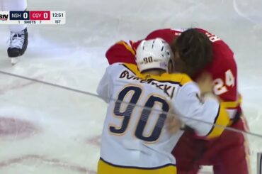 Brett Ritchie And Mark Borowiecki Drop The Gloves