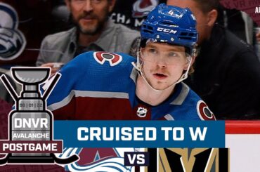 Colorado Avalanche shut out Vegas Golden Knights to stay hot | DNVR Avalanche Postgame Podcast