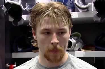 Josh Dunne speaks about being called up at the NHL level