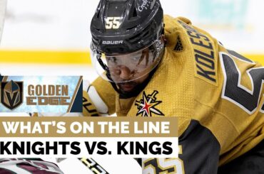 Golden Knights' Kolesar talks upcoming matchup with Los Angeles Kings