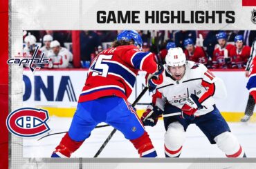 Capitals @ Canadiens 4/6 | NHL Highlights 2023