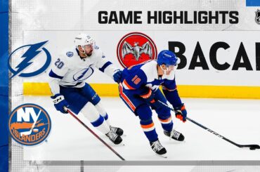 Lightning @ Islanders 4/6 | NHL Highlights 2023