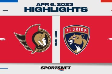 NHL Highlights | Senators vs. Panthers - April 6, 2023