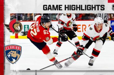 Senators @ Panthers 4/6 | NHL Highlights 2023