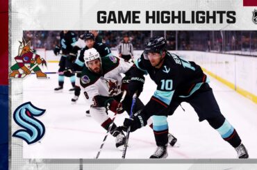 Coyotes @ Kraken 4/6 | NHL Highlights 2023