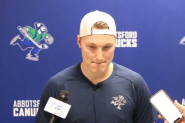 Aatu Räty Postgame Interview | Feb. 20/23