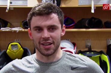 Liam Foudy was thrilled for fellow Ontario native Jet Greaves' outstanding NHL debut