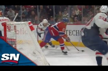 Canadiens' Jonathan Drouin Sends A No-Look Backhand To Brendan Gallagher