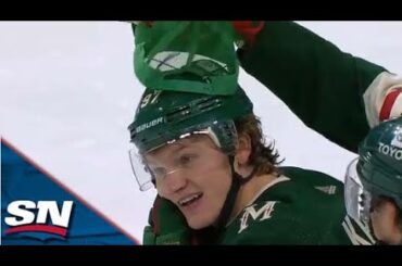 Wild's Kirill Kaprizov CAPS OFF Natural Hat Trick With Dramatic Overtime Winner vs. Blue Jackets