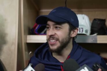 POSTGAME / Johnny Gaudreau and Patrik Laine / 24/01/23