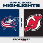 NHL Highlights | Blue Jackets vs. Devils - April 6, 2023