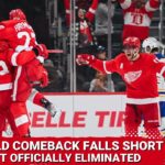Detroit Comes Back but Falls to Buffalo Sabres in a Shootout | Red Wings Officially Eliminated