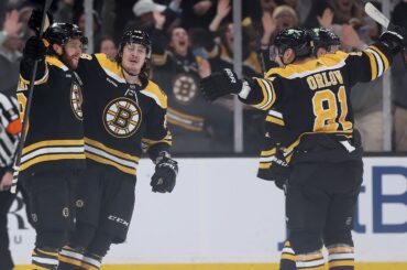 Bruins get to 61 WINS on Pastrnak's 57th‼️‼️‼️‼️