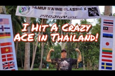 I hit an Ace on my Koh Samui, Thailand Disc Golf Course Walkthrough