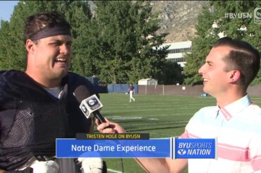 Tristen Hoge 1 on 1 with Jarom Jordan 9.13.18