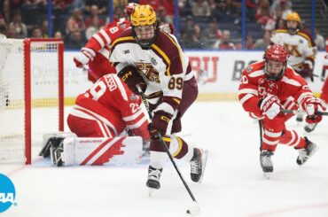 Minnesota vs. Boston U: 2023 NCAA Frozen Four semifinal highlights