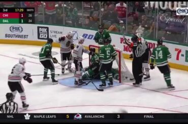 Anton Khudobin makes save of the year on Blackhawks