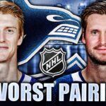 TERRIBLE CANUCKS NEWS: TYLER MYERS & OLIVER EKMAN-LARSSON ARE THE WORST PAIRING IN THE ENTIRE LEAGUE