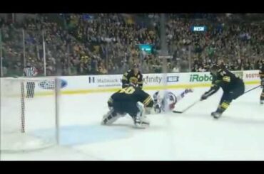 NHL Rangers @ Bruins: Carl Hagelin Scores on an Amazing Assist by Rick Nash - 2/12/13