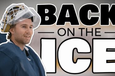 SKATING WITH NHL PLAYERS - My Daily Routine // Day in the Life