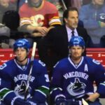 Line brawl 11 min ver. Calgary Flames vs Vancouver Canucks 1/18/14 NHL Hockey.