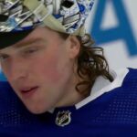 Andrei Vasilevskiy robs Kyle Connor on a breakaway (12 mar 2023)