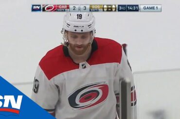 Questionable Calls Send Dougie Hamilton To Box Twice In Game 1 vs. Bruins