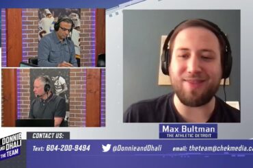 Max Bultman on the Red Wings trading Filip Hronek
