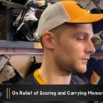 Teddy Blueger on Relief of Scoring and Carrying Momentum